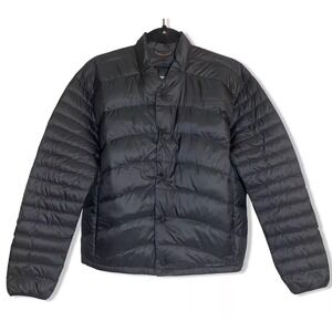 Merrell Womens Ridgevent Thermal Jacket XS Black Packable Primaloft & Goose Down